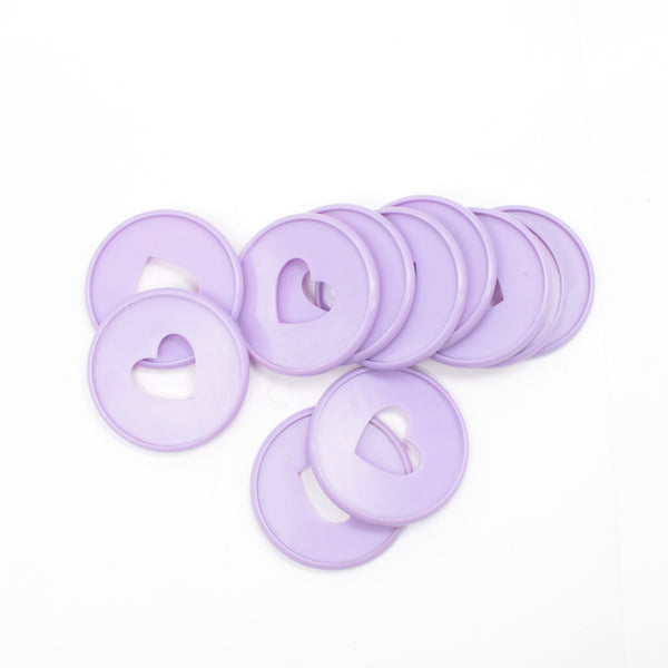 Plastic Expansion Disks (1.75") - Lavender - Happy Planner DeStash