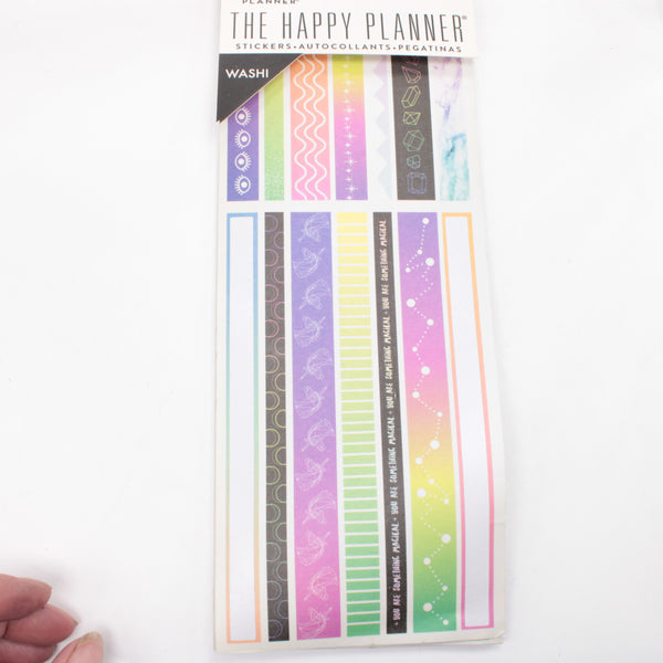 Washi Tape Sheets - Happy Planner DeStash