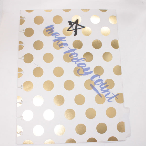 Classic Gold Foil Dividers - Happy Planner DeStash