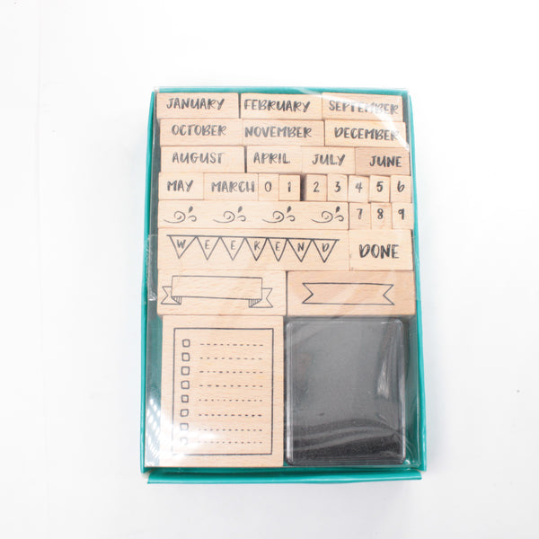 Rubber Stamps - Planner DeStash