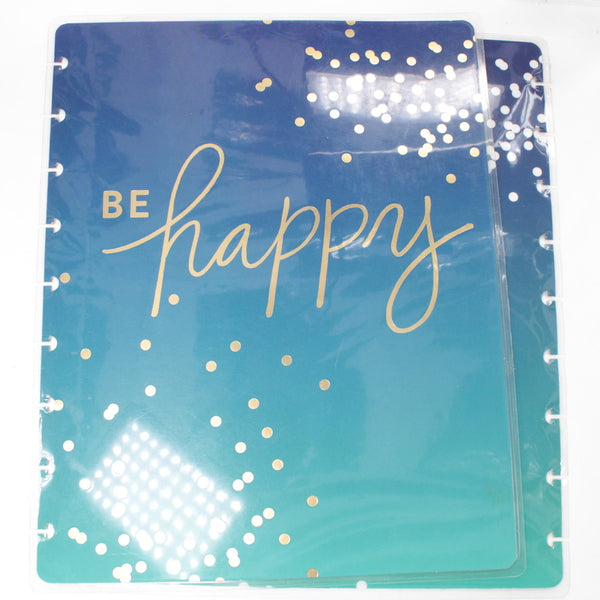 Classic "Be Happy" Cover (2017) - Happy Planner DeStash