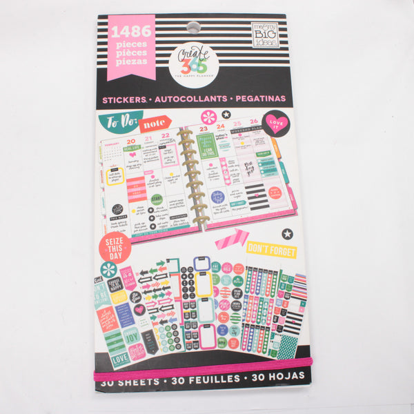 Sticker Book (Partial) - "Stickers (no name)" (2016) - Happy Planner DeStash