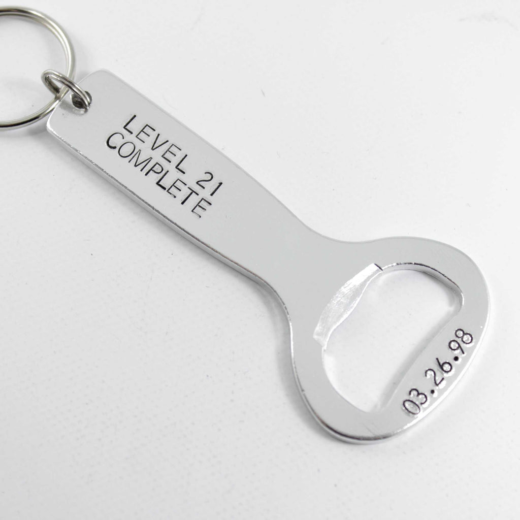 Personalized Keychain Bottle Opener